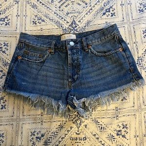Free People Jean Shorts